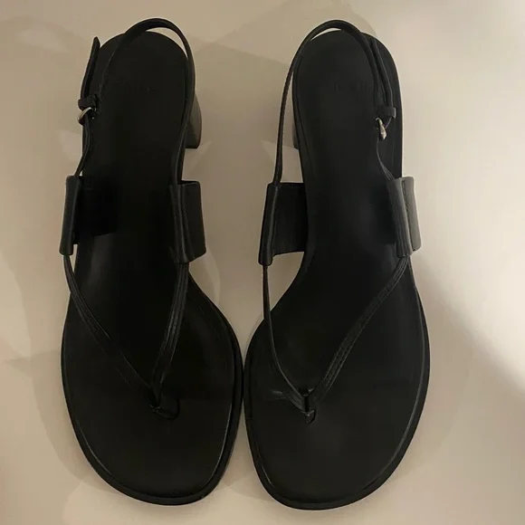 Vince Thong Slingback Sandal with Block Heel - Picture 5 of 8